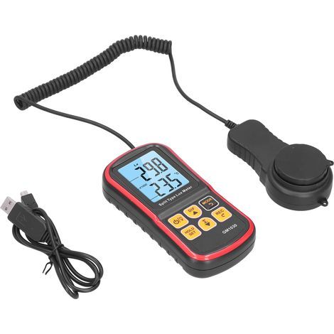 Compteur luminance numérique BENETECH – éclairement – portable – haute précision – industriel (1/5)