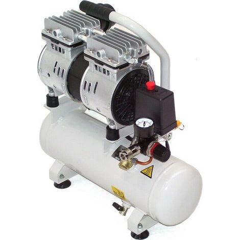 leise Druckluft Kompressor 40362 ölfrei 750W Luftkompressor flüster Kompressor