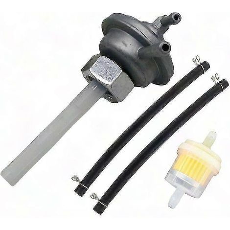 Unterdruck-Benzinhahn für Kraftstoffpumpe, Zubehör für GY6 50cc Motorräder, Ersatz für Kraftstoffventil, kompatibler Tankhahn für Roller, langlebiges Ersatzteil. (1/5)