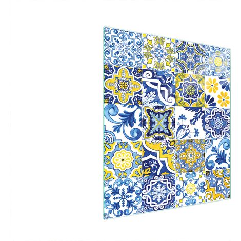 TAGLIERE IN VETRO 45x52 MOSAICO (1/5)