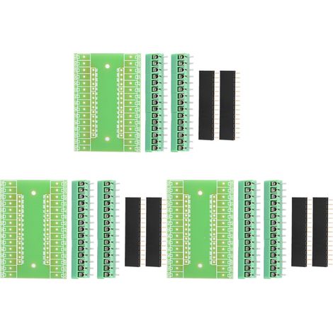 3 Pièces de Carte d'Extension pour Arduino Nano 3.0 avec Adaptateur de Terminal et Kit DIY (1/5)