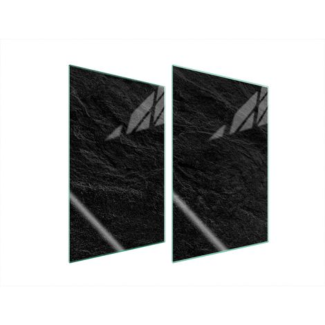 PANNELLO PROTETTIVO IN VETRO PER CUCINA 2x35x52 ARDESIA (1/5)
