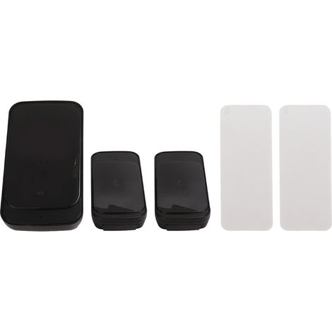 Sonnette sans fil bouton tactile 38 sonneries IP44 étanche 4 niveaux de volume longue portée pour maison hôtel prise AU (1/5)