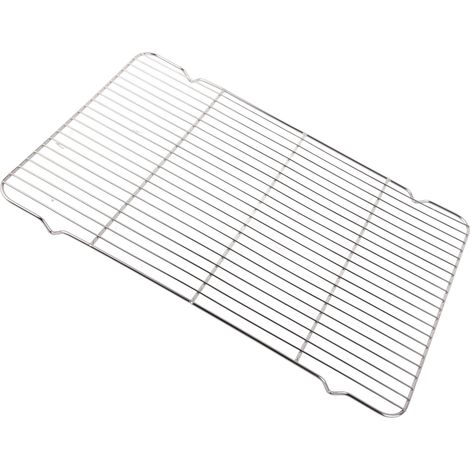 Kühlrost aus Edelstahl 304, 48 x 32 cm, linearer Grillrost, 1 Stück (1/4)