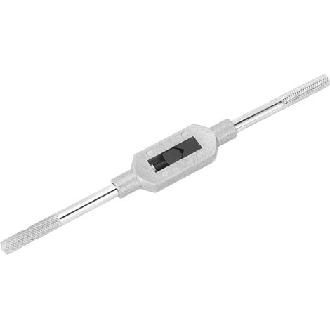 Clef à tarauder réglable acier allié M4-M12 5/32-1/2 po, outil taraudage main robuste antidérapant (1/5)