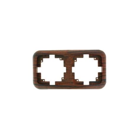 Doppio telaio per meccanismi 36.530 Legno 36.530/md/md