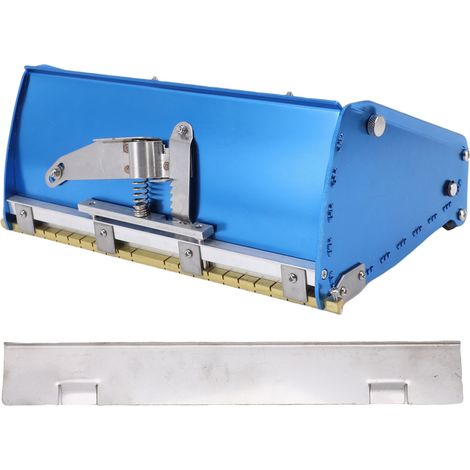 Boîte plate de 10 pouces en alliage d'aluminium, multifonctionnelle, pour la finition des cloisons sèches, la peinture et le plâtrage des murs. (1/5)