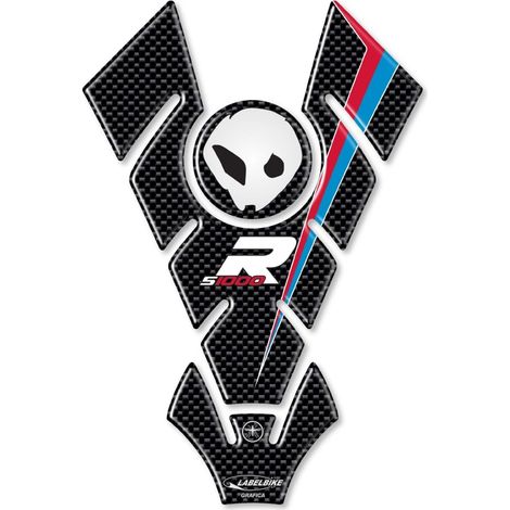 PARASERBATOIO 3D GEL PROTEZIONE SERBATOIO compatibile x S 1000 R MOTO BMW S1000R (1/2)