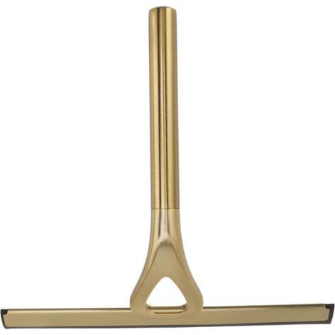 Raclette De Douche - Acier Inoxydable - Pour Portes En Verre Miroirs Et Carreaux - 22,5 X 22 Cm - 1 Pièce (1/5)