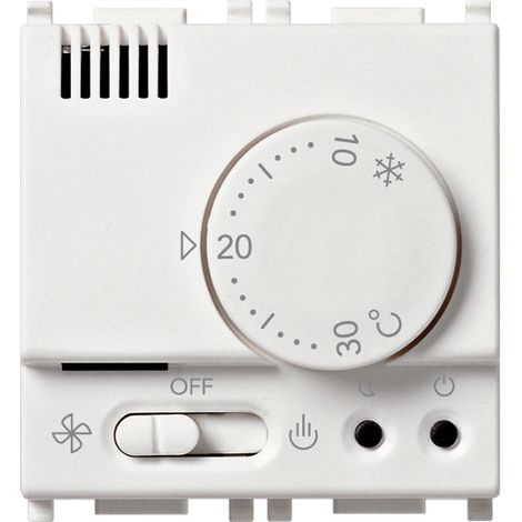 Thermostat électronique VIMAR - 14440 230 V blanc