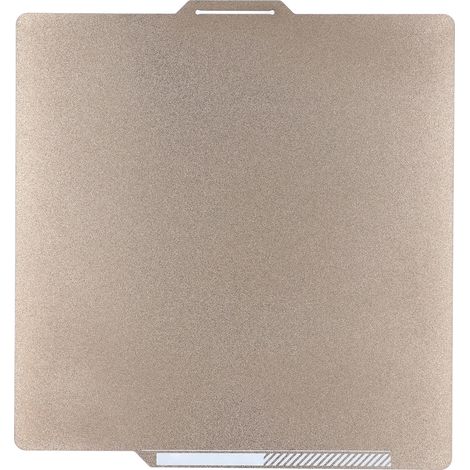 Lit d'impression PEI Double face, épaisseur 1.3mm, 258X258mm, plaque de construction d'imprimante 3D pour Bambu Lab X1C P1P P1S A1 (1/5)