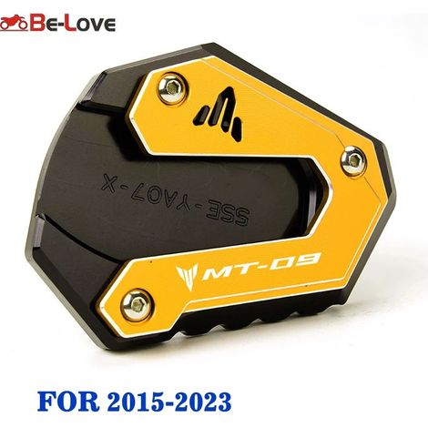 (Or 2015-2023) Compatible avec YAMAHA MT-09 MT 09 MT09 Tracer 900 XSR900 2014-2023 2021 22 Béquille latérale, extension et support maxpower (1/4)