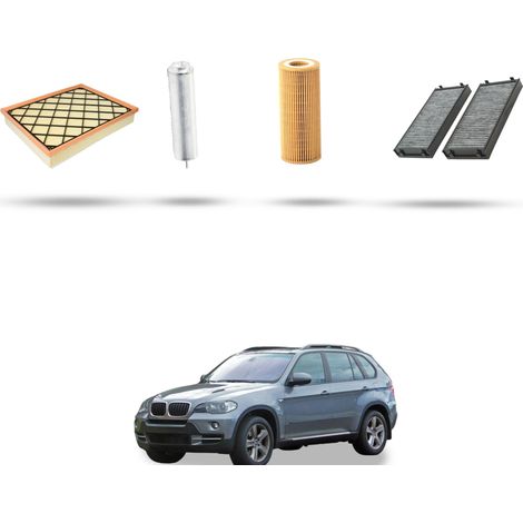 Kit tagliando 4 filtri compatibile con Bmw x5 (E70) 35dx 210kw dal 2010 (1/5)