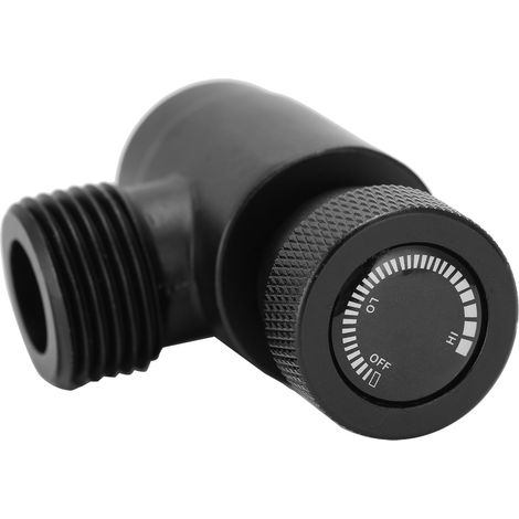 Adaptateur de Valve CO2 pour Remplissage Réservoir Soda, Filetage W21.8‑14/TR21‑4 Noir