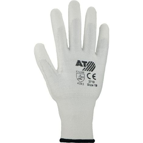 Guanti antitaglio ASATEX bianchi livello 3 taglia 11 - 3710/11 (1/5)