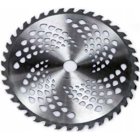 Lame Widia Pour Débroussailleuse - 255 x 25 4 mm - 40 Dents - Compatible Avec La Plupart Des Modèles - 1 Pièce (1/4)