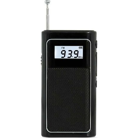 Mini radio DSP portable, radio FM de poche rechargeable, haut-parleur intégré, recherche et mémorisation automatiques des stations, compatible avec les cartes TF, lecteur de casque. (1/5)