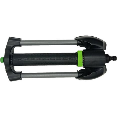 Arroseur automatique de jardin, buse noire, compatible avec les systèmes d'irrigation, fabriqué en ABS et en métal.