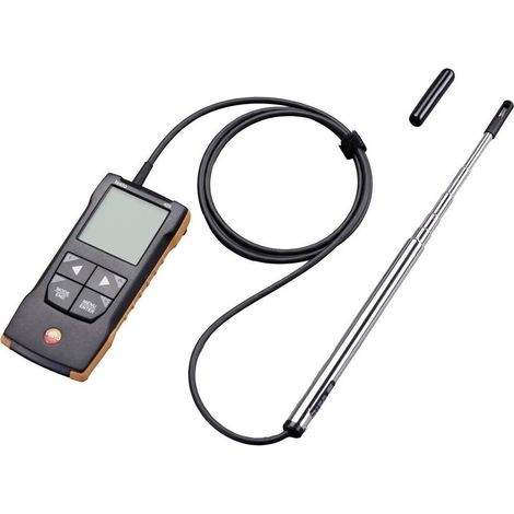 Testo 425 anemometro digitale nero con sonda telescopica