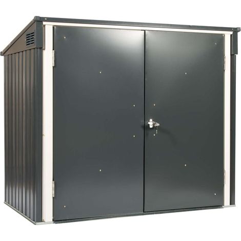 Metall Mülltonnenbox 2x 240 l abschließbar (1/5)