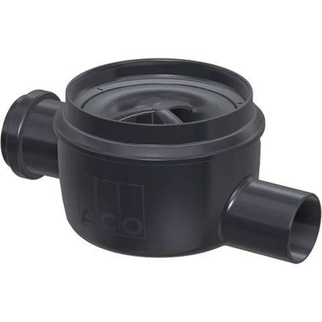 ACO Avaloir de sol Easy-Flow DN50/1,5Degré/1,0l/s/ Support Kst./ WS50 Arrivée latérale DN50, 2500.00.00