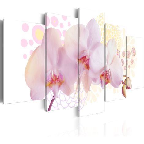 Quadro - Orchidea sofisticata - 100x50 (1/4)