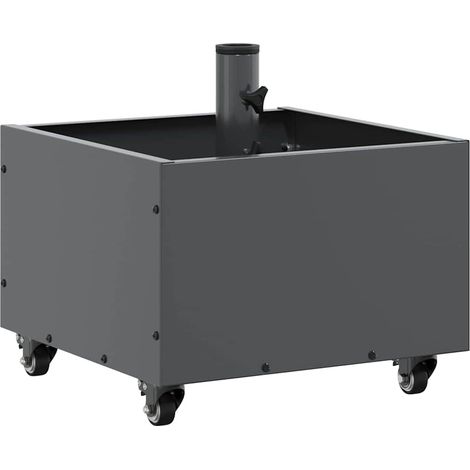 Base de parasol avec jardinière Anthracite 45 x 45 x 45 cm CFW14028 (1/5)