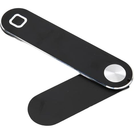 Support magnétique en alliage d'aluminium pour téléphone portable, noir, support d'extension pour écran d'ordinateur compatible avec les appareils de 13 à 17 pouces (1/5)