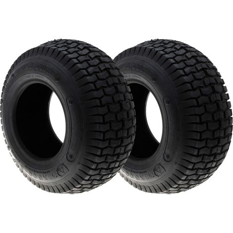 Paire de pneus 4 Plis dimensions 13x500-6 pour tondeuse autoportée (1/3)