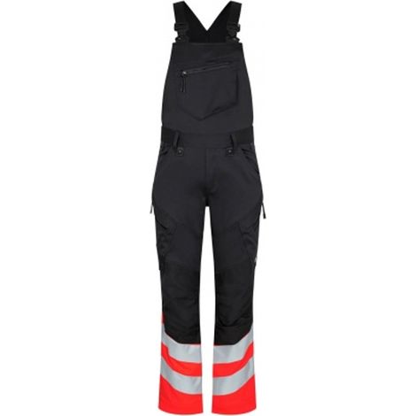 ENGEL Warnschutz Latzhose Safety 3546-314-2047 Gr. 54 schwarz/rot (1/2)