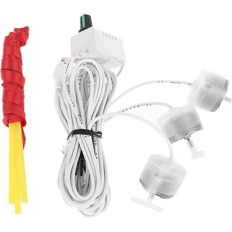 Ventilateur de plafond anti-mouches avec interrupteur marche/arrêt, câble d'alimentation USB de 327 cm, modèle à trois têtes. (1/4)