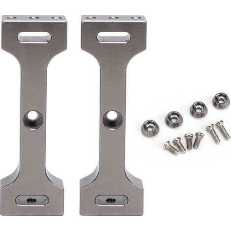 Kit de montage central arrière en alliage d'aluminium pour MN-D90, MN-99, MN-91, FJ-45 - Accessoires d'amélioration Titanium MN-011T (1/5)