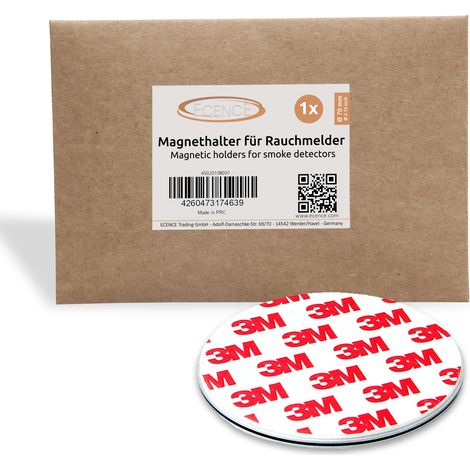 1x Magnethalterung 70mm für Rauchmelder Feuermelder Magnet-Befestigung (1/5)