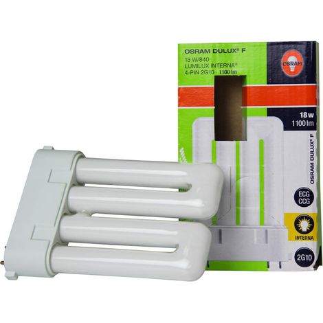 DULUX F Lampe basse consommation 18 W blanc froid