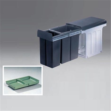 WESCO 857621-11 Einbau Abfallsammler Profiline Bio-Double 30 DT (1/3)