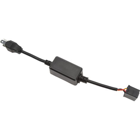 2 Stück Scheinwerfer-Decoder H4-Stecker-Glühbirnen-Widerstand Anti-Flimmer-Fehlercode-Warnungsunterdrücker Ersatz für Jeep Wrangler JK TJ LJ (1/5)