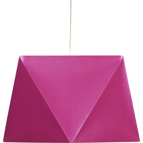 Lampada a sospensione Candellux Hexagen rosa Ø42 E27