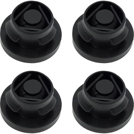 4pcs Silent-bloc de circuit d'admission d'air support filtre à air OEM 1422A3 Filtre à Air de Voiture en Caoutchouc compatible avec Peugeot Berlingo C2 C3 C4 C5 JUMPY XSARA PICASSO 1.6 HDI Noir (1/4)
