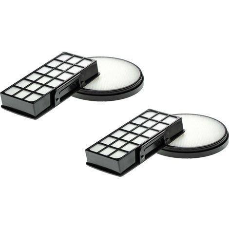 vhbw 4x filtro compatibile con Rowenta X-trem Power Cyclonic Car Pro RO7244EA aspirapolvere - filtro aria di scarico EPA, filtro pre-motore
