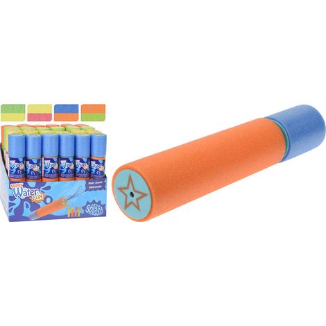 6 Tubo di lancia d'acqua da 20 cm, colori assortiti - Water Fun