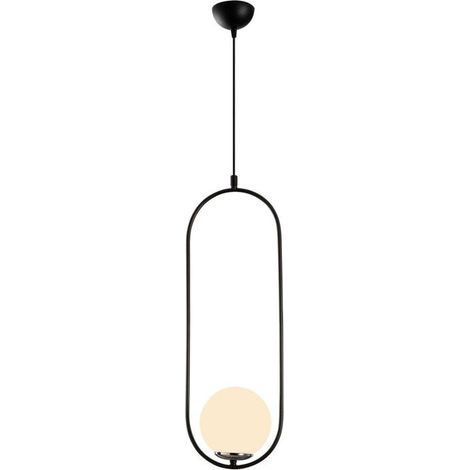 Pendelleuchte - D BY M.RED - Schwarz Weiß - Bicolor - Modern - Dekorativ (1/5)