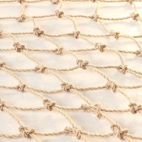 Bird and insect netting 2 x 5 m – 15 x 15 cm mesh – Biodegradable jute rope for climbing plants – Vertical support (1/5)