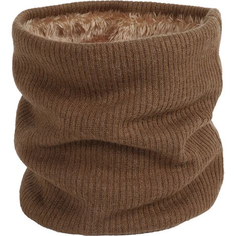 1 cache-cou multifonctionnel chaud et chaud - cagoule d'hiver coupe-vent en polaire pour moto, course à pied, ski et snowboard, pull polaire double couche, chaud, couleur unie, tour de cou tricoté sim (1/4)