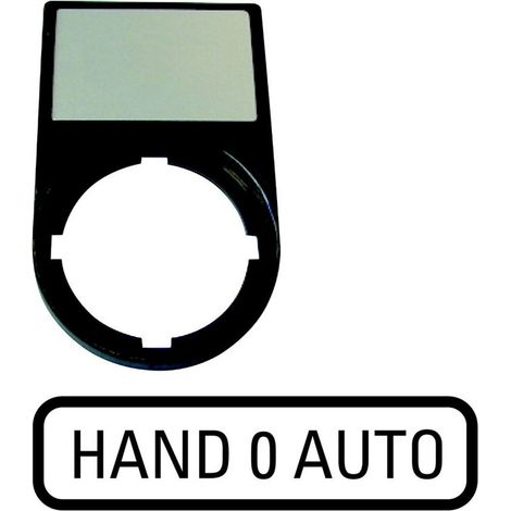 EATON Portarótulos adicional para pulsadores HAND 0 AUTO, 216493