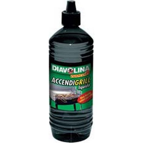 12PZ DIAVOLINA ACCENDIGRILL LIQUIDO - lt.1
