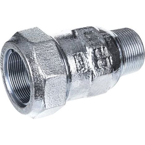 Union réparation acier droit M 15x21