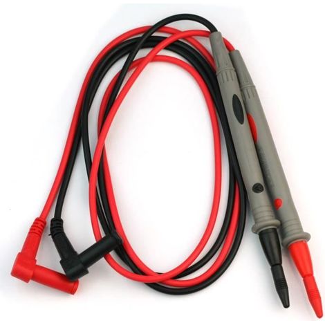 1 Paire Universal Probe Test Câble Wire Fils Pin Pour Digital Multimeter Meter-20A (1/3)