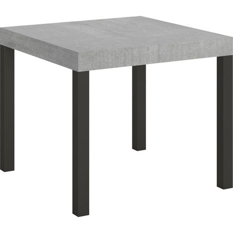 Tavolo Allungabile 90-246x90x77 cm Everyday Cemento (1/4)