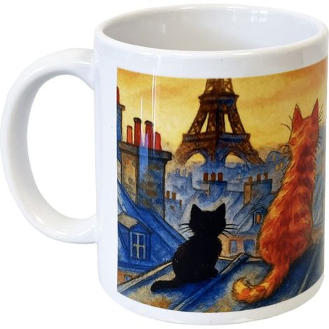 Mug chats sur les toits de Paris (1/2)
