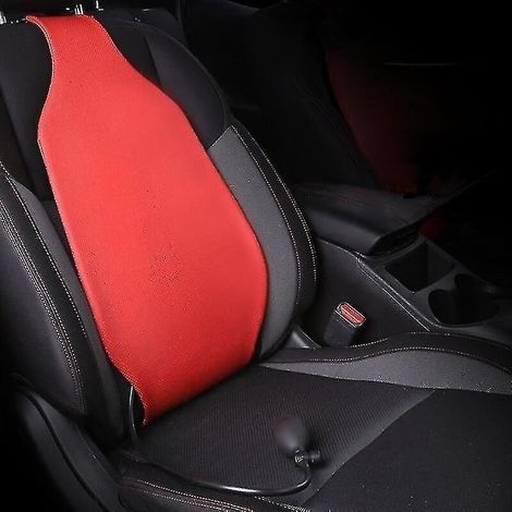 Coussin lombaire dynamique avec support pneumatique, soutien lombaire intelligent pour siège auto universel, pompe à air manuelle, 7 coussins d'air (1/5)